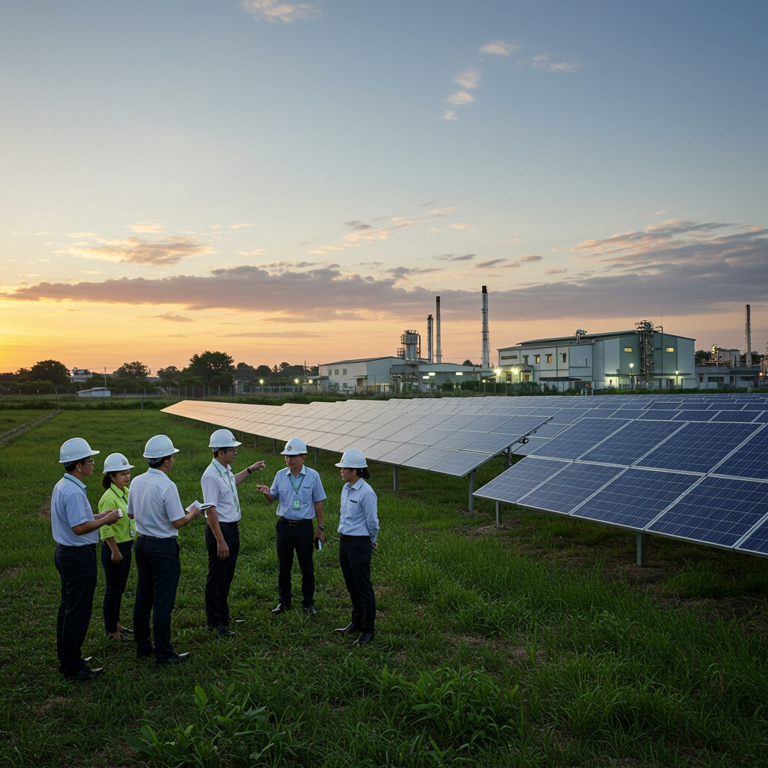 Solar Farm พลังงานพลิกโฉมโรงงานอุตสาหกรรม ก้าวสู่ความมั่นคง