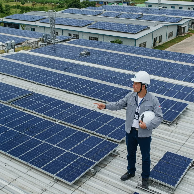 สร้างจุดเด่นให้โรงงานคุณด้วย Solar PV ลดต้นทุนระยะยาวได้จริง